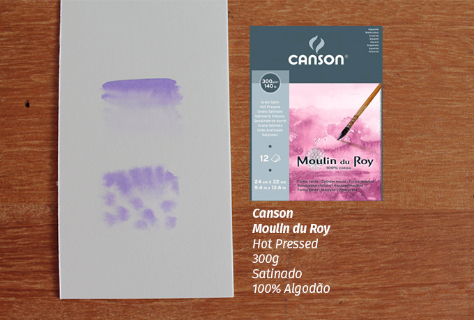 Canson 300g Moulin du Roy Satinado