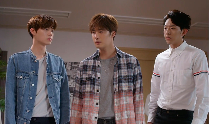 Hyun-min, Ji-Woon e Seo-woo