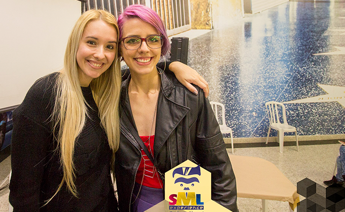 Carolina Munho e eu.