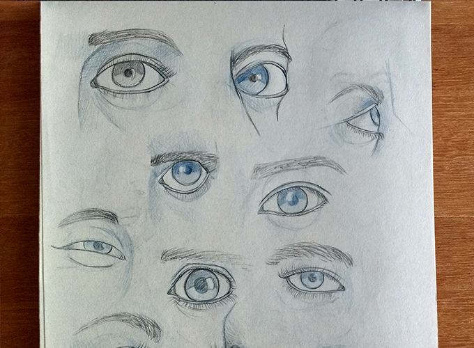 Estudos de olhos