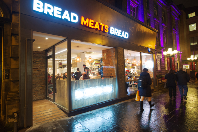 Bread Meats Bread - Comer em Edimburgo